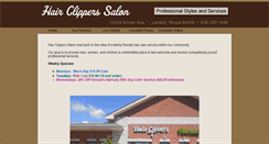 Desktop Screenshot of hairclippersinc.com